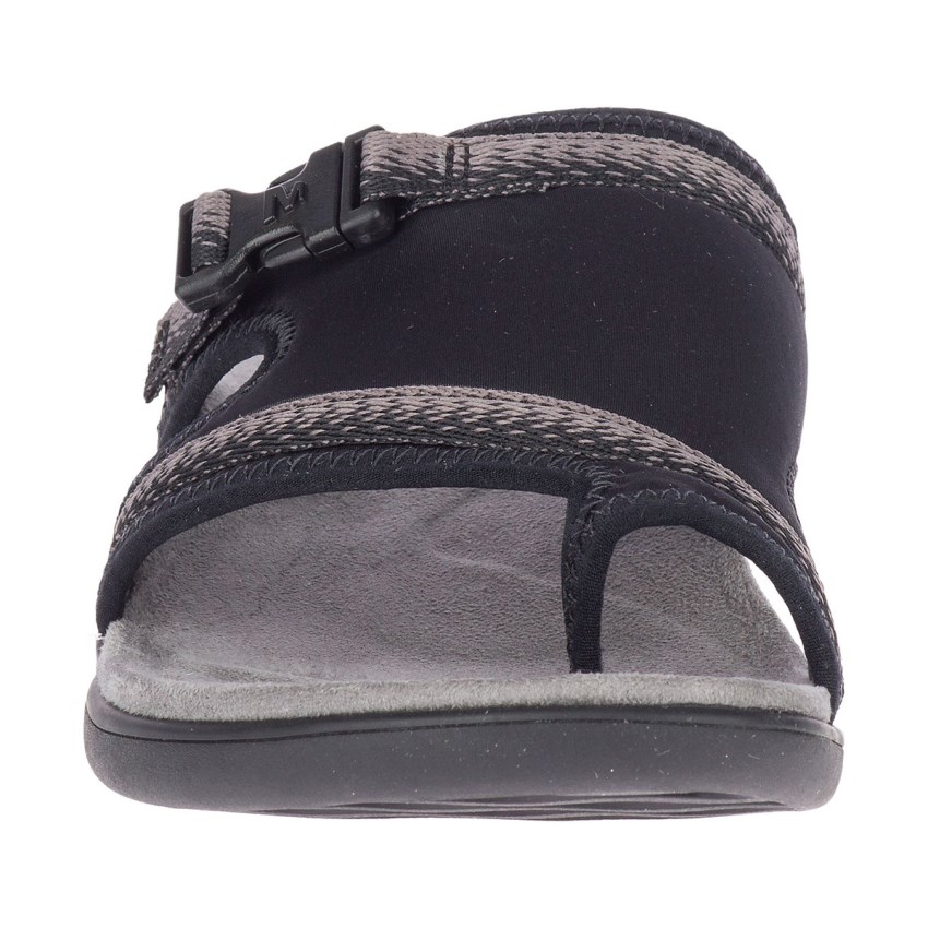 Sandales Merrell District Muri Wrap Noir Femme | Q.X.HGKA